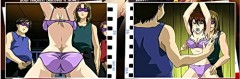 Hentai bitch for 2 guys